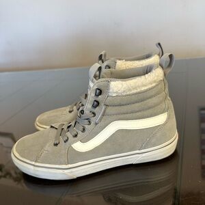 Vans Fillmore Gray Suede High-Top Sneakers -Women’s size 10